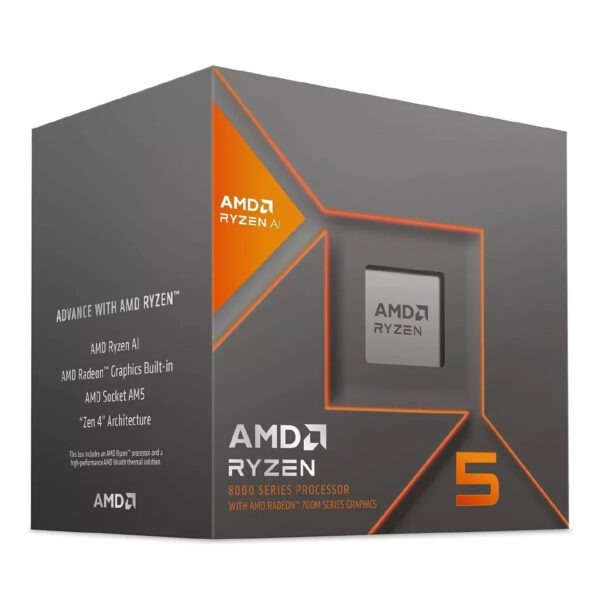 Procesador AMD Ryzen 5 8600G 6 Núcleos 12 Hilos 4.3Ghz AM5