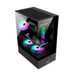 Gabinete Gamer Sentey H10 Vidrio Templado s/Coolers Negro