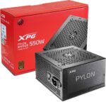 Fuente Certificada Adata XPG Pylon 550W 80+ Bronze