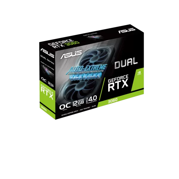 Placa de video Asus Dual RTX 3060 V2 12GB GDDR6