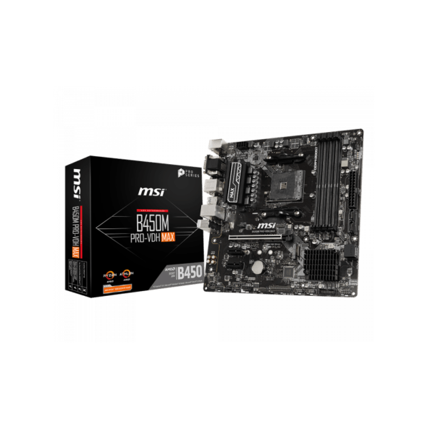 Motherboard AMD MSI B450M PRO-VDH Max DDR4 AM4