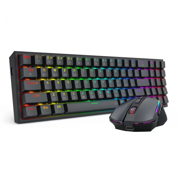 Kit de Teclado y Mouse Redragon Wireless - S136