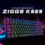 Teclado Mecánico Redragon Ziggs Negro Switch Red Cableado - Imagen 3