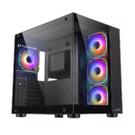 Gabinete Gamer Sentey A30 Vidrio Templado 4 Coolers ARGB