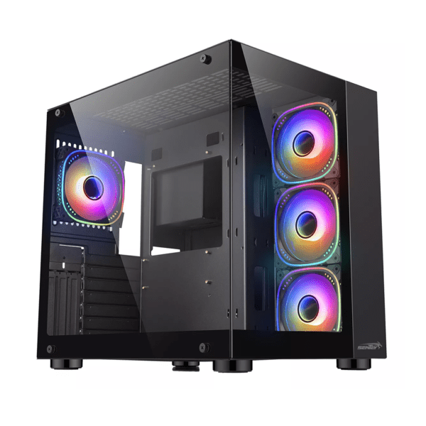 Gabinete Gamer Sentey A30 Vidrio Templado 4 Coolers ARGB
