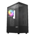 Gabinete Gamer Syx EQS11 Black 1 Cooler ARGB ATX