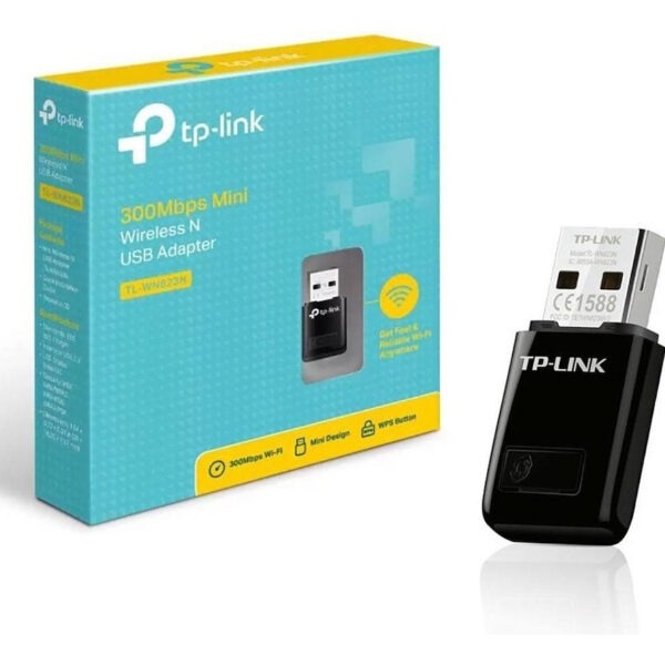Placa WIFI TP-Link 300Mbps USB TL-WN823N Mini