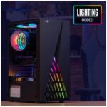 Gabinete Gamer Aerocool Delta G-BK-V2 RGB 1 Cooler RGB - Imagen 2