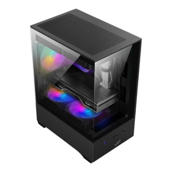 Gabinete Gamer Sentey H11 Vidrio Templado 5 Coolers FRGB