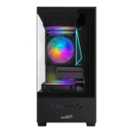 Gabinete Gamer Sentey H11 Vidrio Templado 5 Coolers FRGB - Imagen 2