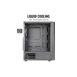 Gabinete Gamer Aerocool Delta G-BK-V2 RGB 1 Cooler RGB - Imagen 4