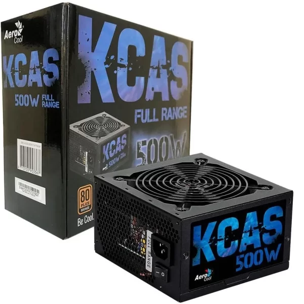 Fuente Certificada Aerocool KCAS-500W 80 Plus Bronze