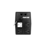 Estabilizador UPS Forza NT-752A Interactive 750VA/375W 45-65HZ 4 Tomas - Imagen 2