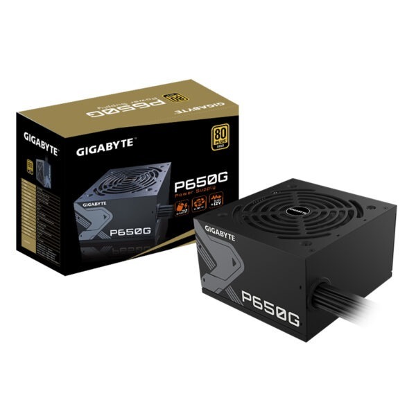 Fuente Gamer Gigabyte 650W Certificada 80 Plus Gold