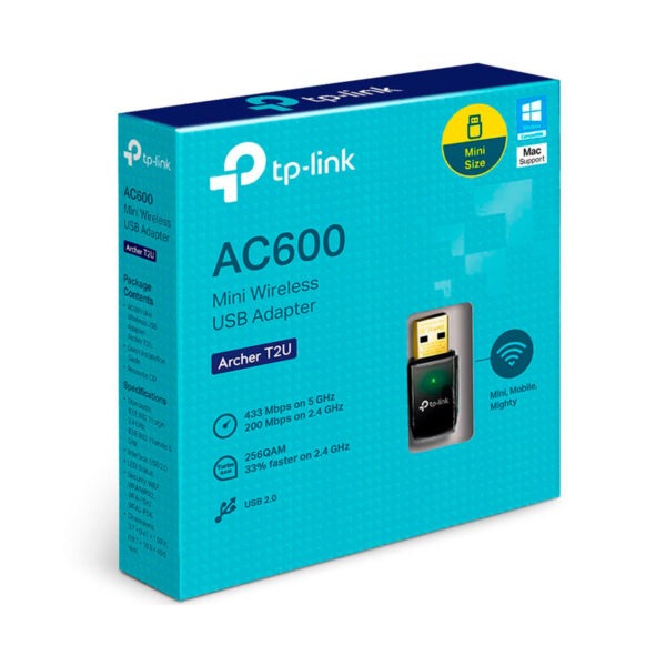 Archer T2U P. RedW USB AC600 Dual Band