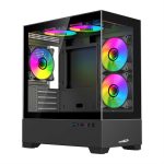 Gabinete Gamer Sentey H30 Vidrio Templado c/ 5 Coolers ARGB