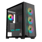 Gabinete Gamer Arkham Vorus 4 Coolers RGB ARGB