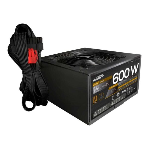 Fuente Certificada Sentey 600W EPP600-GS 80 Plus Bronze