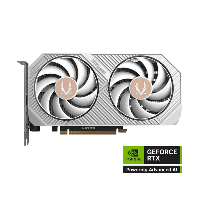 37786e7a38f4880b62c521e256c5d9f2 Placa de Video Zotac RTX 5060 8GB Twin Edge OC White - Imagen 1