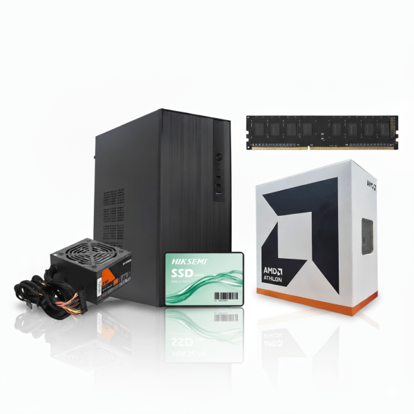 PC ECONÓMICA | AMD Athlon 3000G 8GB RAM 240GB SSD c/ Teclado y Mouse (Reservas)
