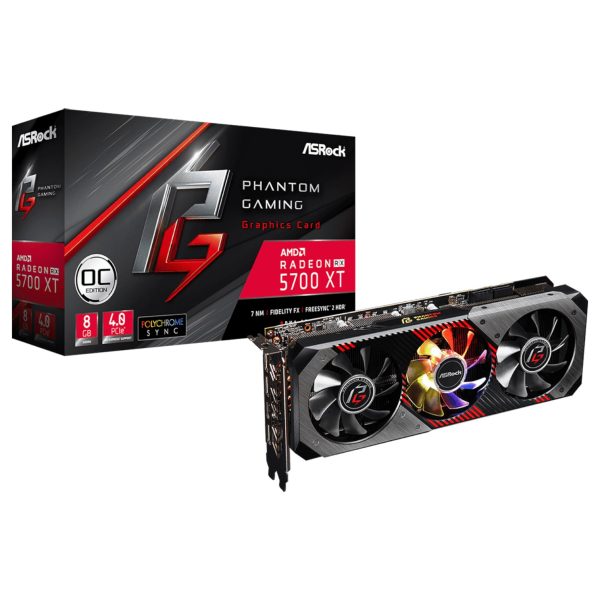 Placa de Video Asrock RX 5700 XT Phantom Gaming 8GB