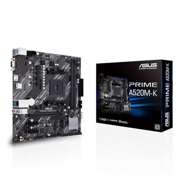 Motherboard ASUS PRIME B550M-K ARGB DDR4 AM4