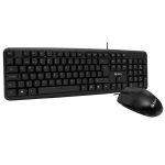 Combo Teclado y Mouse Teros TE-4062N USB Black Membrana