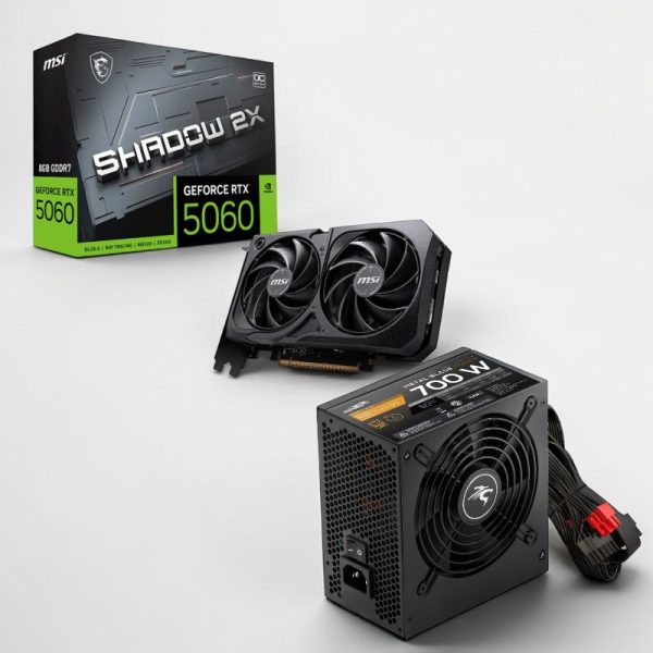 Combo Actualización | RTX 5060 8GB + Fuente Sentey 700W 80 Plus Bronce