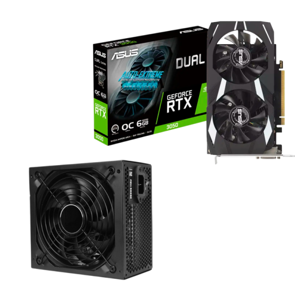 Combo Actualización | RTX 3050 6GB + Fuente Gamer 700W