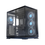 Gabinete Gamer Evolabs Luma X Black 4 Fanes ARGB
