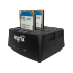 Docking de Discos Nisuta 2.5" y 3,5" USB 3.0 con función clonador